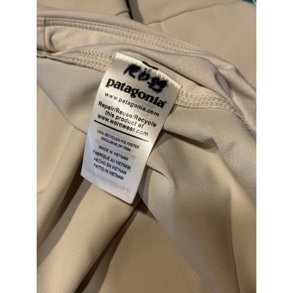 Patagonia Womens Beige Recycled Polyester Jogger Pants Size L - Picture 6 of 12